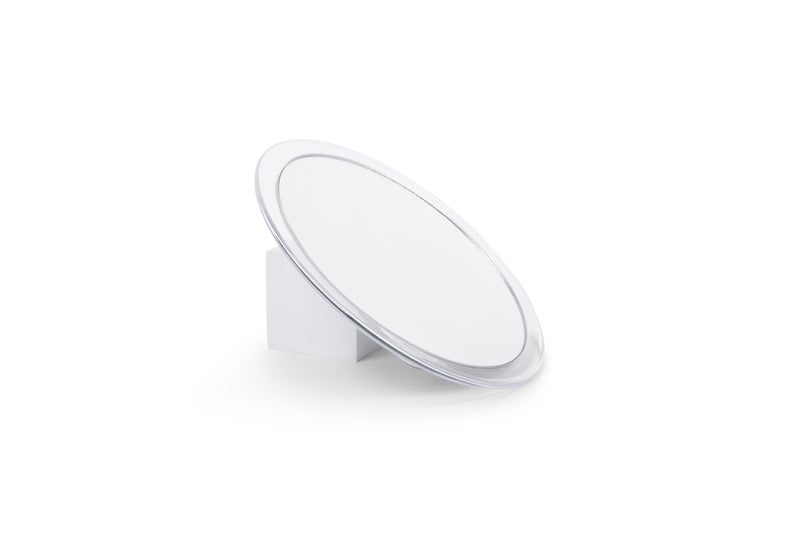 Jerdon Portable Travel Makeup Mirror â€“ 9â€ Diameter Frame with 5X Magnification â€“ Suction Cups Allow Wall Mounting â€“ Travel Case Included â€“ Model JSC5 - Image 2